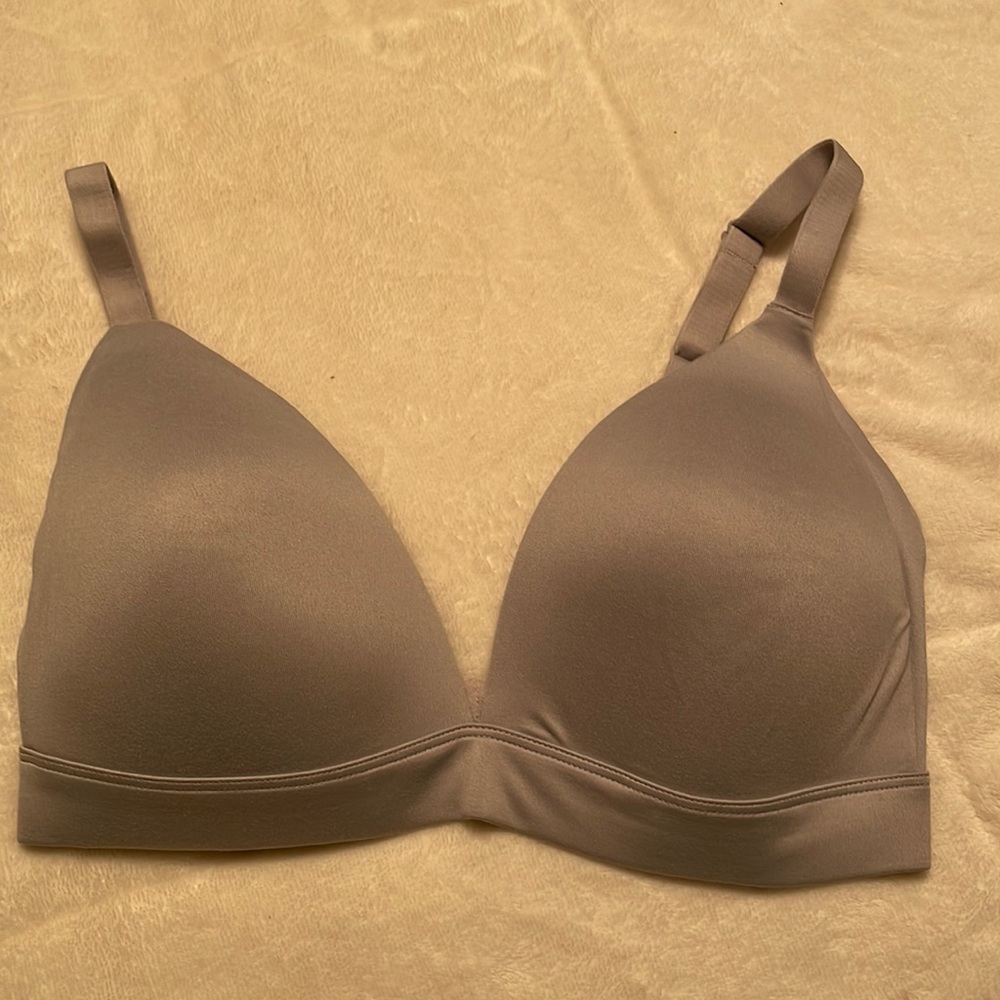 Light grey bra